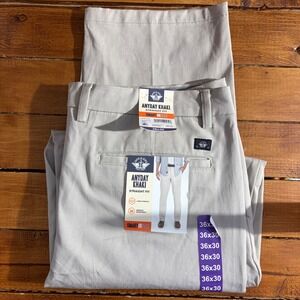 Dockers Any Day Khaki Pants Men's *36x30 Beige Straight Fit Smart Flex Anyday
